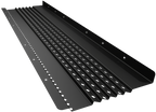 LeafBlaster Pro 6 inch All-Aluminum Gutter Guard | 100 Ft per Box | 4 ft sections